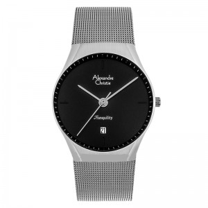 Alexandre Christie Tranquilty AC 8571 Silver Black Man MDBSSBA